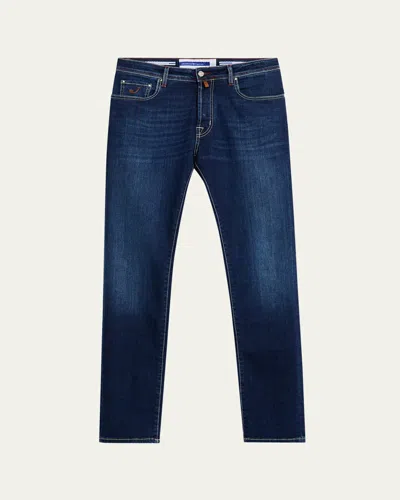 Jacob Cohen Men's Slim Fit Bard Medium-wash Skinny Jeans In Blue