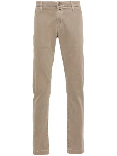 Jacob Cohen Men Slim Fit Trousers In Grey