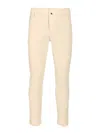 Jacob Cohen Men Slim Fit Trousers In White
