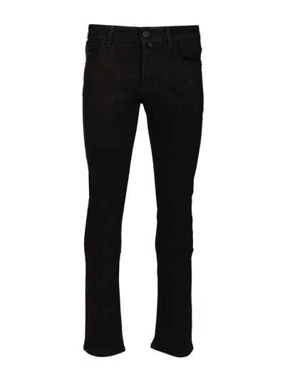 Jacob Cohen Men Slim "nick" Jeans In Black