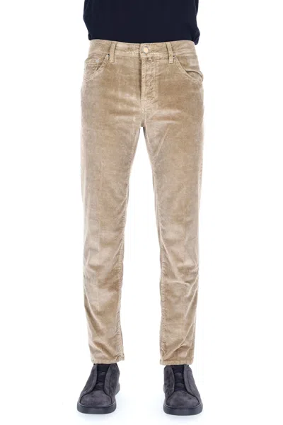 Jacob Cohen Men's Stylish Casual Jacket - Slim Fit In Brown