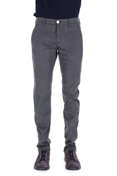 Jacob Cohen Men's Stylish Denim Jeans - Fw25 Collection In Gray