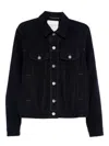 Jacob Cohen Button-fastening Flap-pocket Denim Jacket In Black