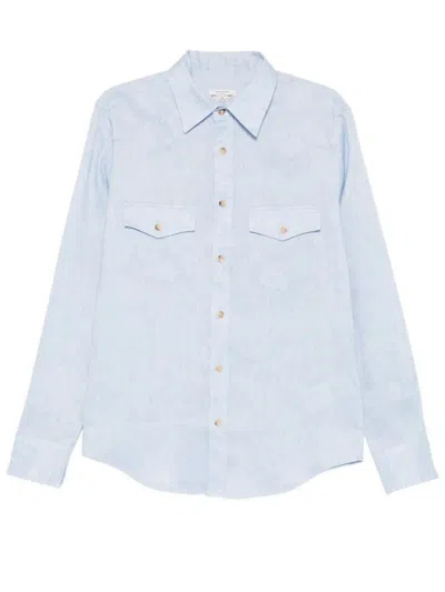 Jacob Cohen Men Western Shirt In Blue