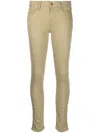Jacob Cohen Skinny-fit Denim Jeans In Neutrals