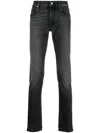 Jacob Cohen Mid-rise Slim-cut Jeans In Grey