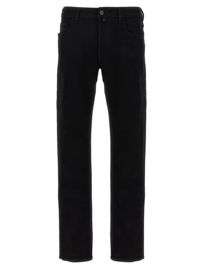 Jacob Cohen Mid-rise Slim Fit Black Denim Jeans
