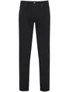 Jacob Cohen Bard Limited Edition Selvedge Denim Jeans In Black