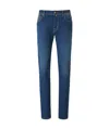 Jacob Cohen Mid-rise Slim-fit Jeans In Blue