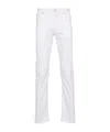 Jacob Cohen Mid-rise Slim-fit Jeans In White