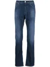 Jacob Cohen Mid-rise Straight-leg Jeans In Blue