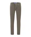Jacob Cohen Mid-rise Straight Trousers In Green