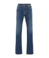 Jacob Cohen Bard Mid-rise Slim-fit Jeans In Blue