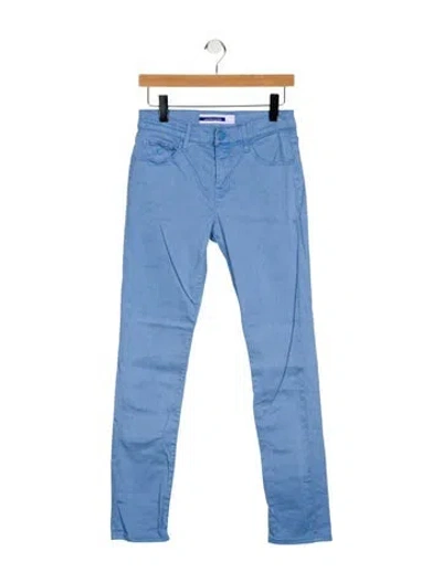 Pre-owned Jacob Cohen Mid-rise Skinny Leg Jeans In Blue