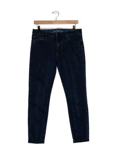 Pre-owned Jacob Cohen Mid-rise Skinny Leg Jeans In Blue