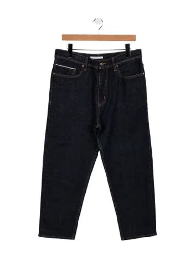 Pre-owned Jacob Cohen Mid-rise Straight Leg Jeans In Blue
