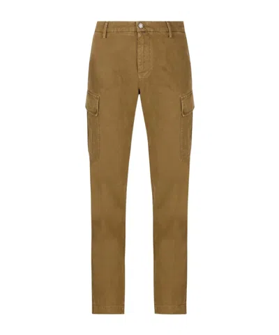 Jacob Cohen Multi-pocket Casual Trousers In Brown