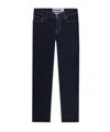 Jacob Cohen Multi-pocket Denim Trousers In Black