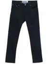 Jacob Cohen Men Bard Slim Fit Trousers In Navy Blue