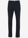 Jacob Cohen Trousers Back Pockets Belt Loops Side Pockets In Blue