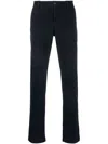 Jacob Cohen Straight-leg Chino Trousers In Blue