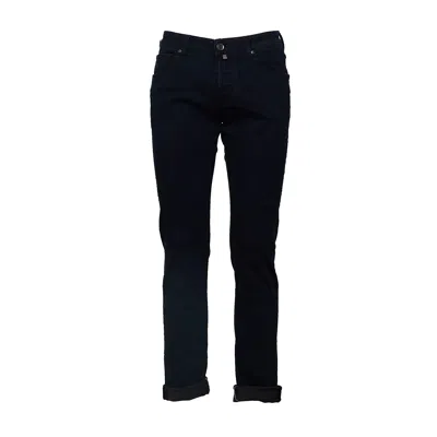 Jacob Cohen Nick 10 oz Slim Fit Indigo Jeans In Multi