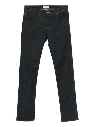 JACOB COHEN `NICK` 5-POCKET SLIM FIT PANTS