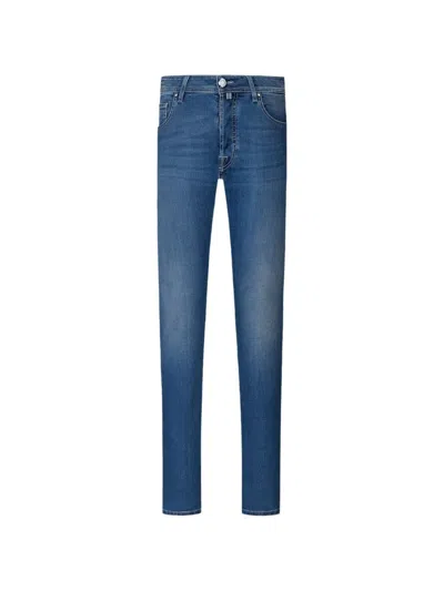 Jacob Cohen Nick Button-fastening Jeans In Blue