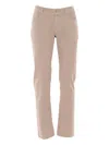 Jacob Cohen Nick Five-pocket Cotton Jeans In Neutral
