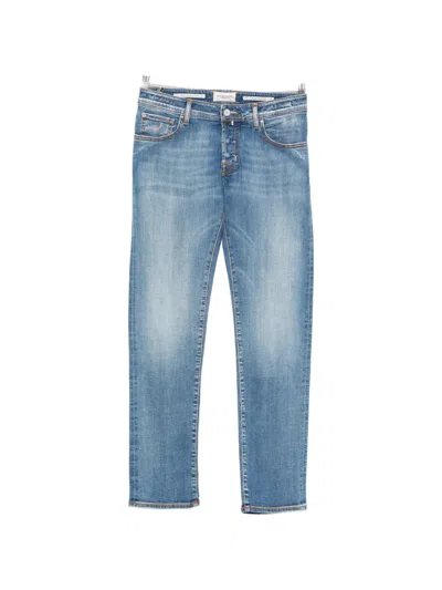 Jacob Cohen Nick Five-pocket Jeans In Blue
