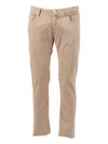 Jacob Cohen Nick Five-pocket Jeans In Neutral