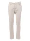 Jacob Cohen Nick Five-pocket Jeans In Neutral
