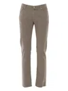 Jacob Cohen Nick Five-pocket Pants In Brown