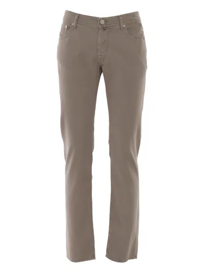 Jacob Cohen Nick Five-pocket Pants In Brown