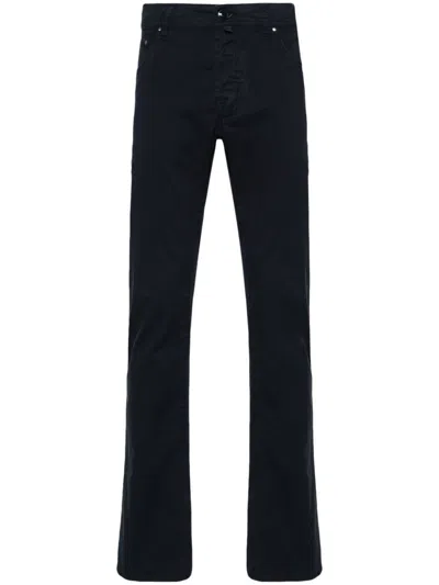 Jacob Cohen Navy Blue Stretch-cotton Slim-cut Nick Jeans