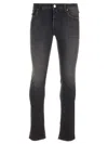 Jacob Cohen Belt Ring Denim Trousers