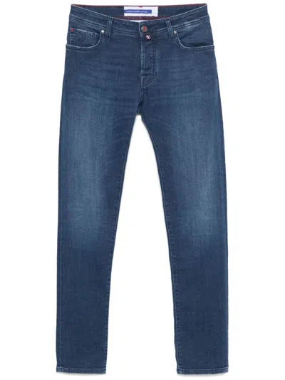 Jacob Cohen Slim Fit Denim Jeans In Blue