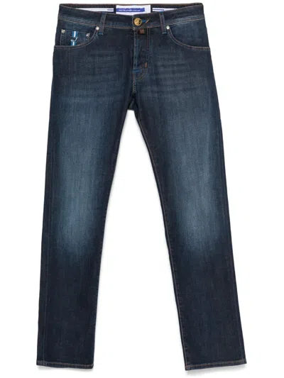 Jacob Cohen Jumqm007039s4255v1 Slim Fit Nick In Animal Print