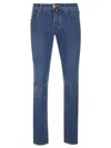 Jacob Cohen Slim Fit Trousers Five Pockets