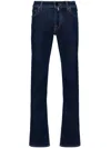 Jacob Cohen Straight-leg Mid-rise Jeans In Clear Blue