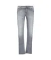 Jacob Cohen Grey Nick Jeans In Gray