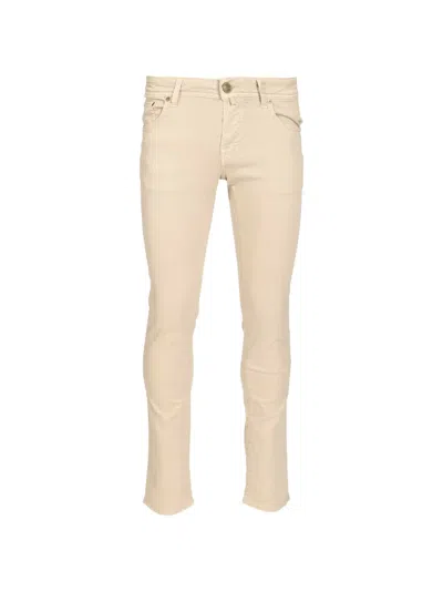 Jacob Cohen Nick Jeans Beige In Neutral
