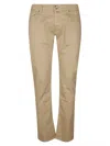 Jacob Cohen Nick Logo Patch Straight-leg Trousers