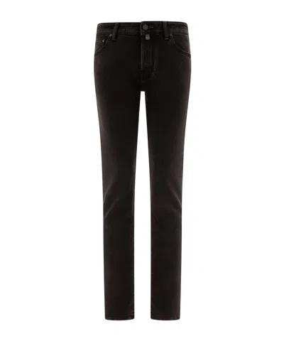Jacob Cohen Nick Low-waist Jeans In Multi