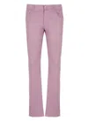 Jacob Cohen Liliac Nick Cotton Pants In Purple