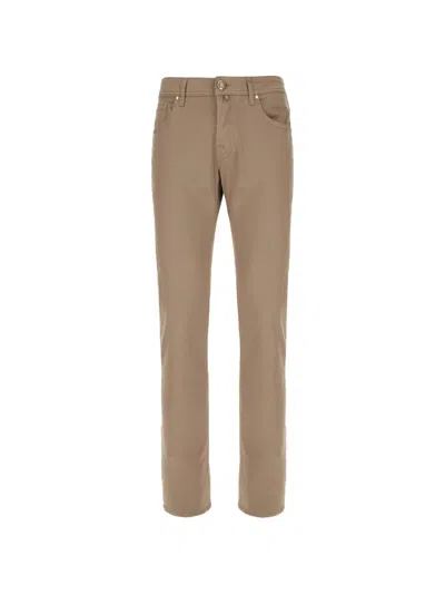 Jacob Cohen Nick Patch Trousers In Blue