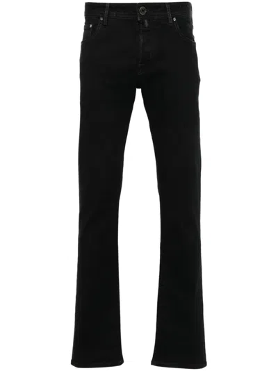Jacob Cohen Nick Slim-cut Jeans In Black