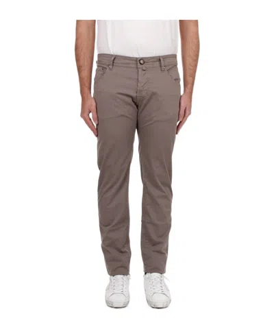 Jacob Cohen Nick Slim-cut Trousers In Multicolor