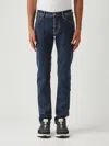 Jacob Cohen Nick Slim-fit 5 Tasche Denim Super Stretch 10.5 oz Stonewashed A Enzimi E Texture Morbida Jeans In Blue