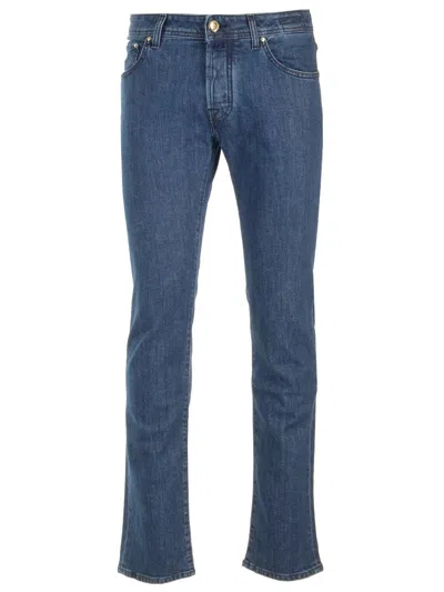 Jacob Cohen Nick Slim Fit Jeans In Blue